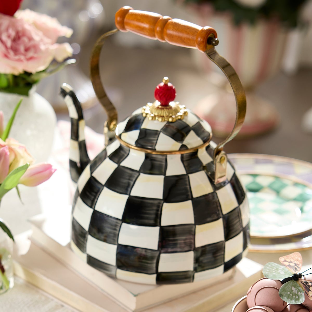 Courtly Check 3 Quart Tea Kettle - Image 4