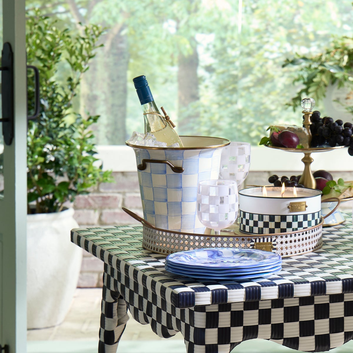 Sky Check Wine Cooler - Image 5