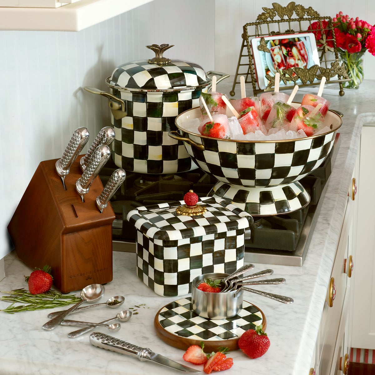 Courtly Check 7 Quart Stockpot - Image 6