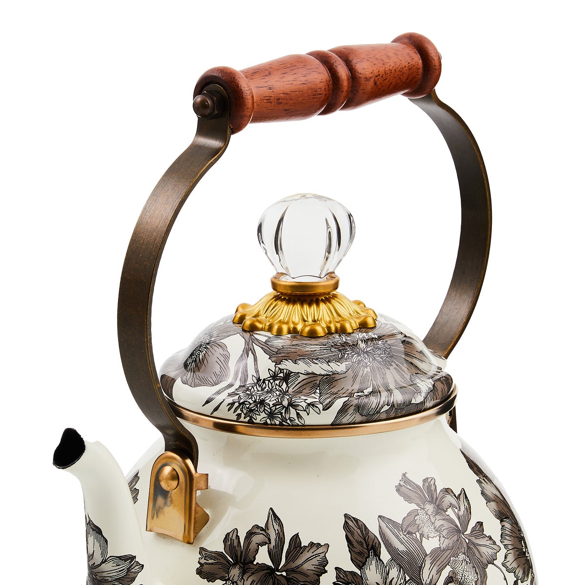 Sterling English Garden 2 Quart Tea Kettle - Image 3