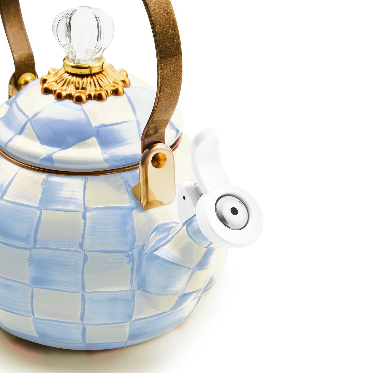 Sky Check Whistling Tea Kettle - Image 4