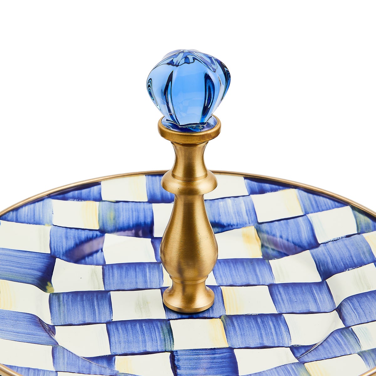 Royal Check Two Tier Sweet Stand - Image 8