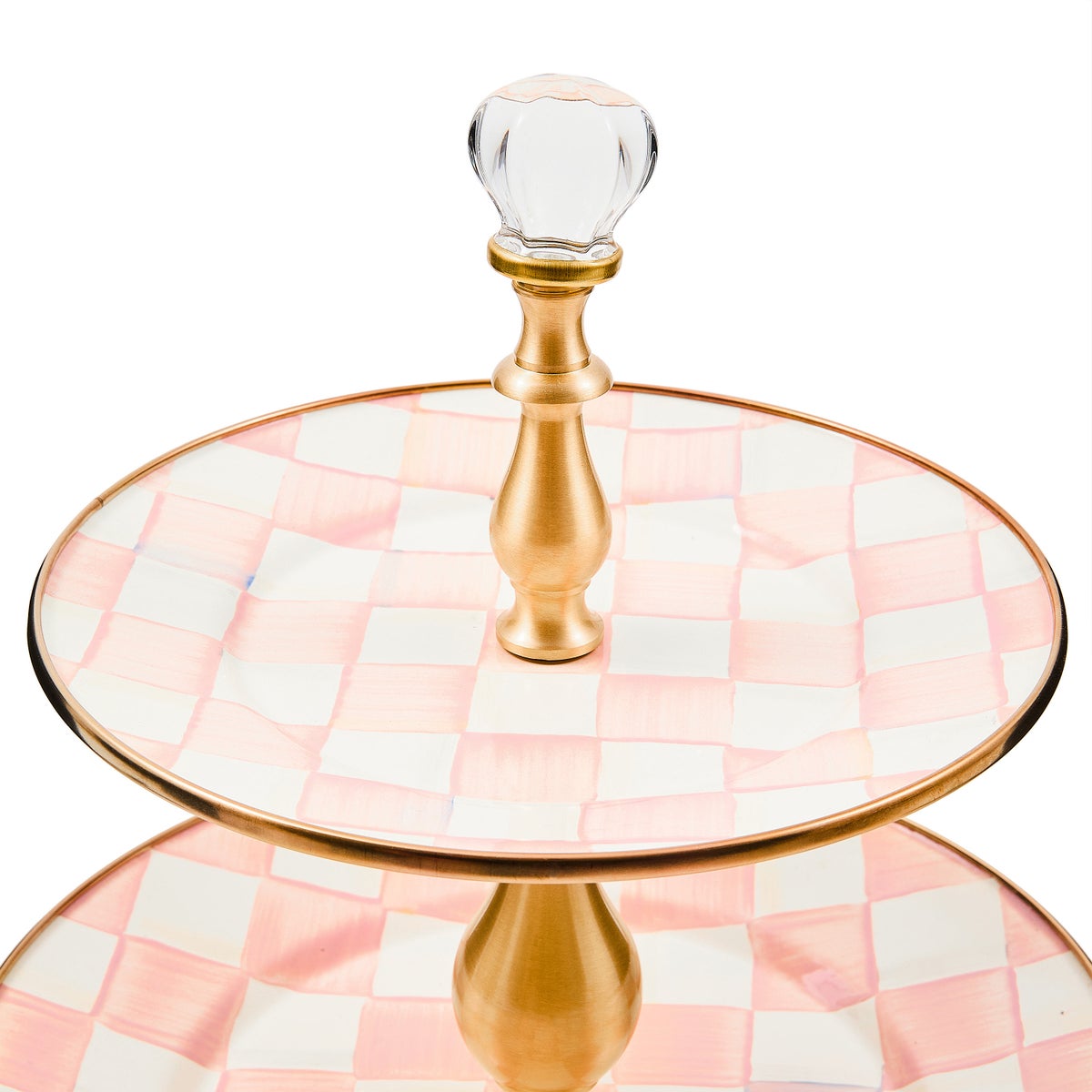Rosy Check Two Tier Sweet Stand - Image 3