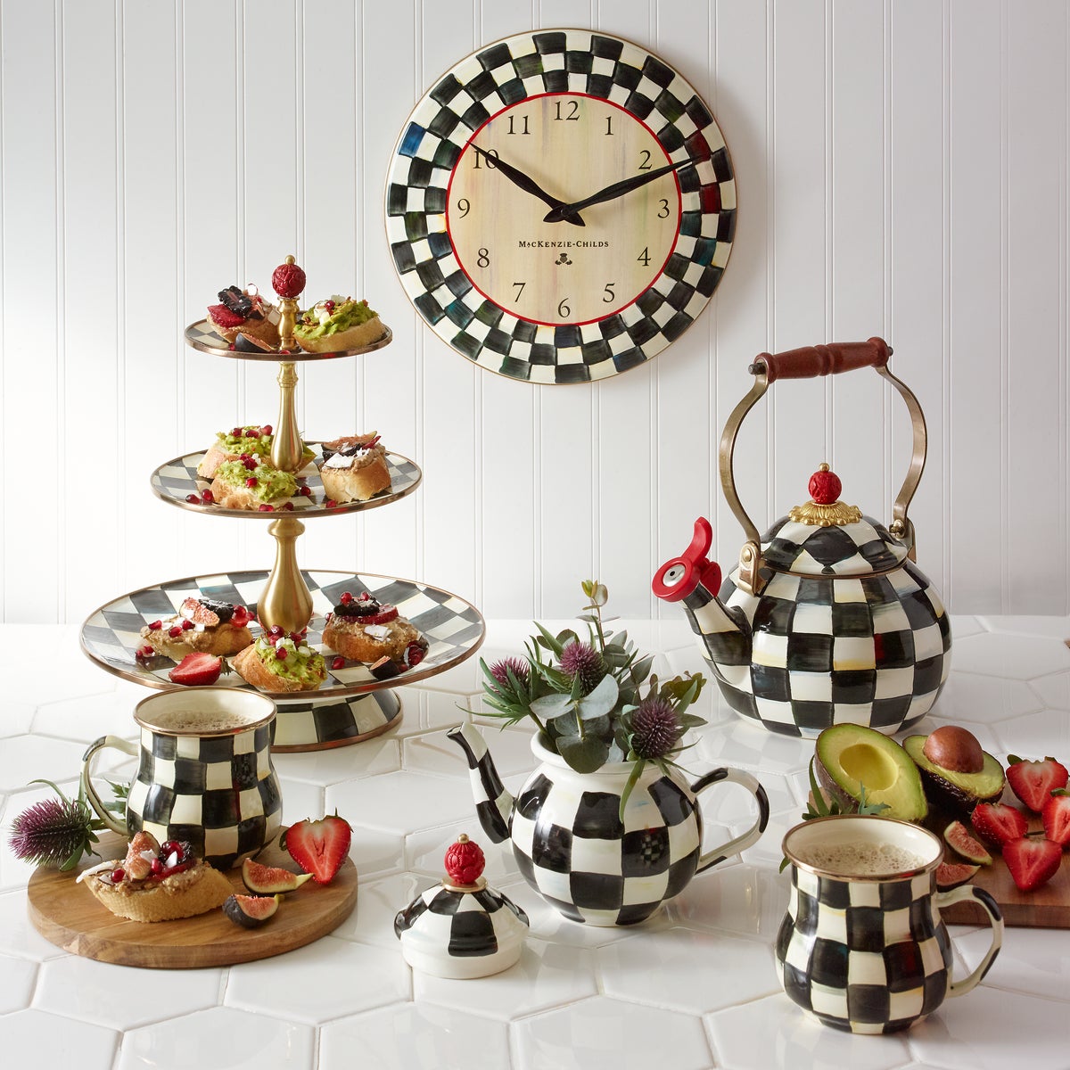 Courtly Check Three Tier Sweet Stand - Image 6