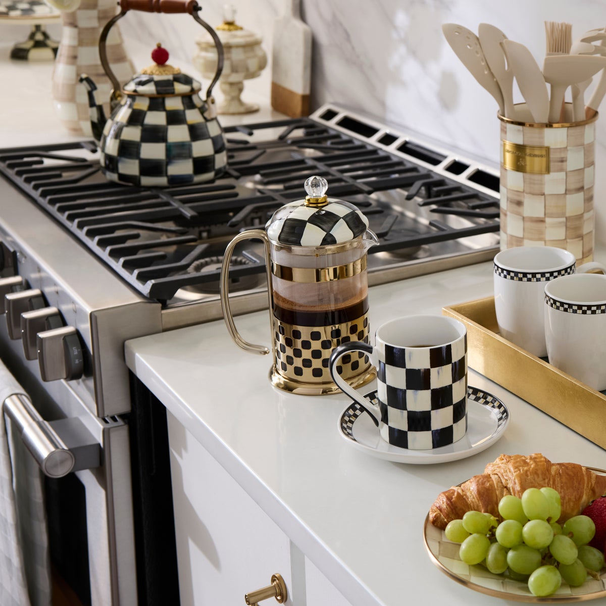 Courtly Check French Press - Image 2
