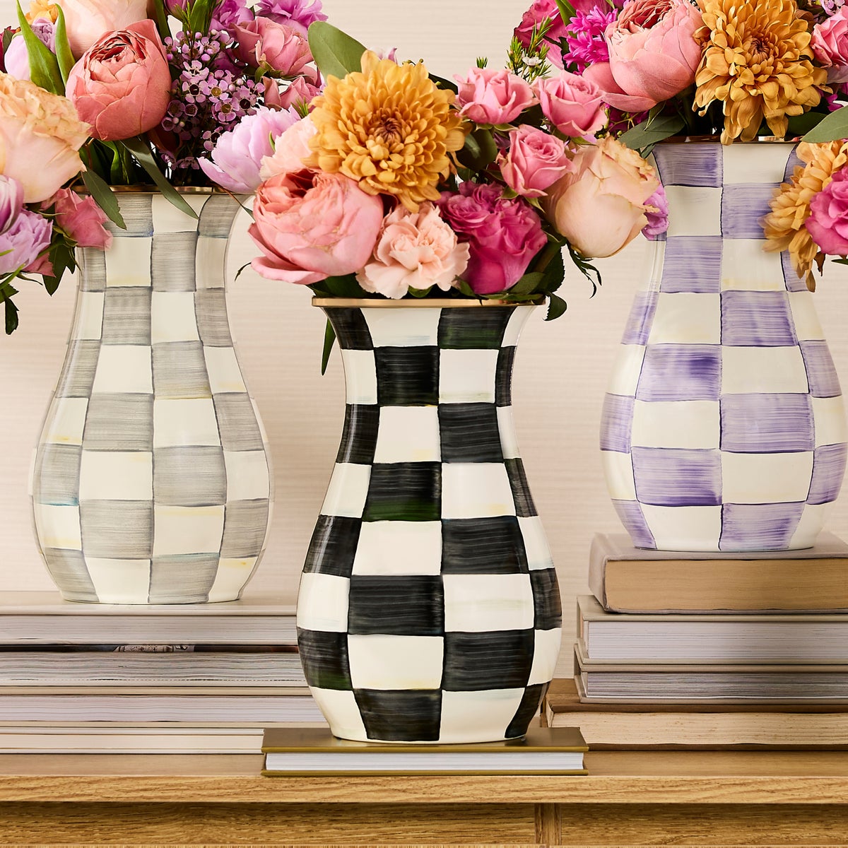 Courtly Check Tall Vase - Image 5