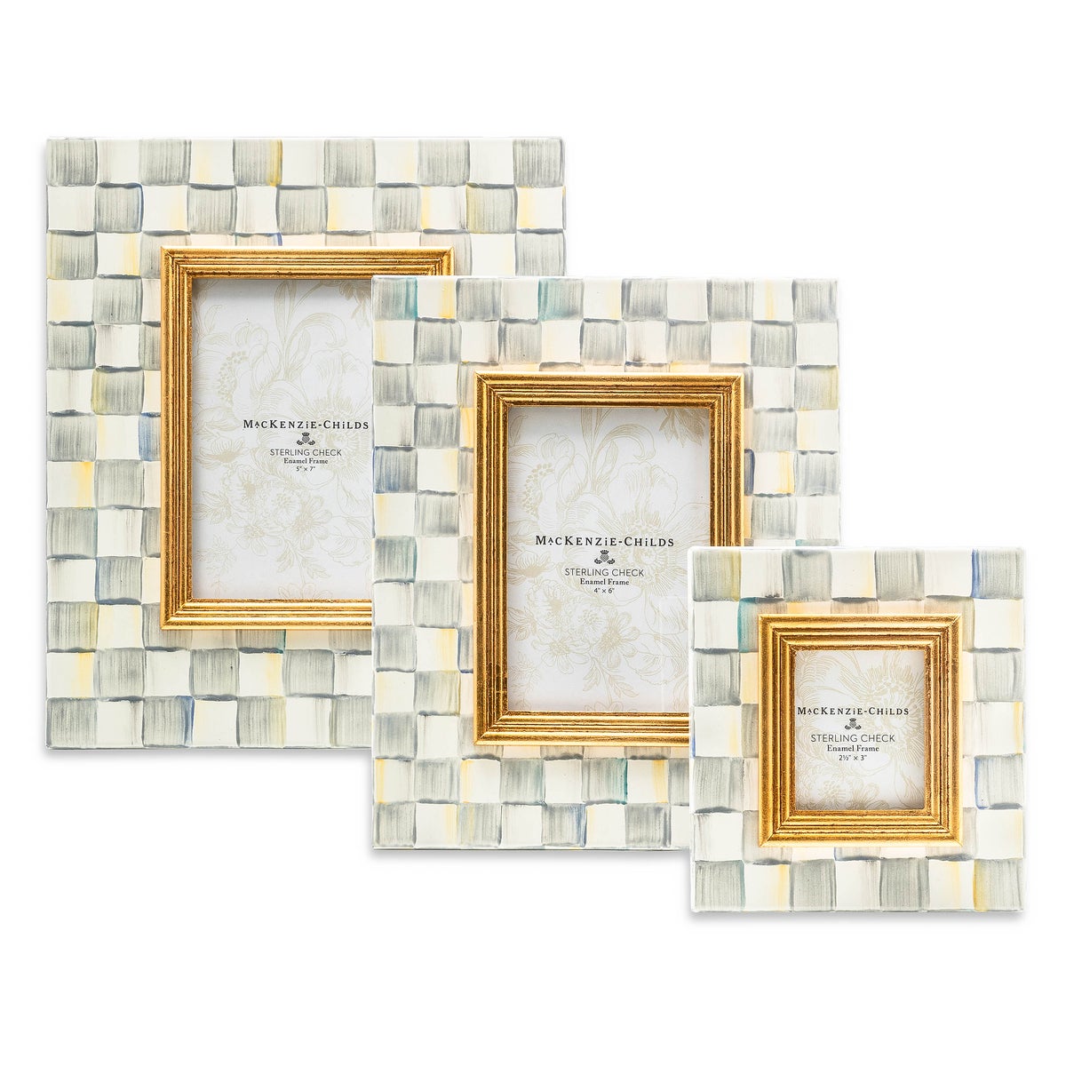 Sterling Check 5" x 7" Frame - Image 4