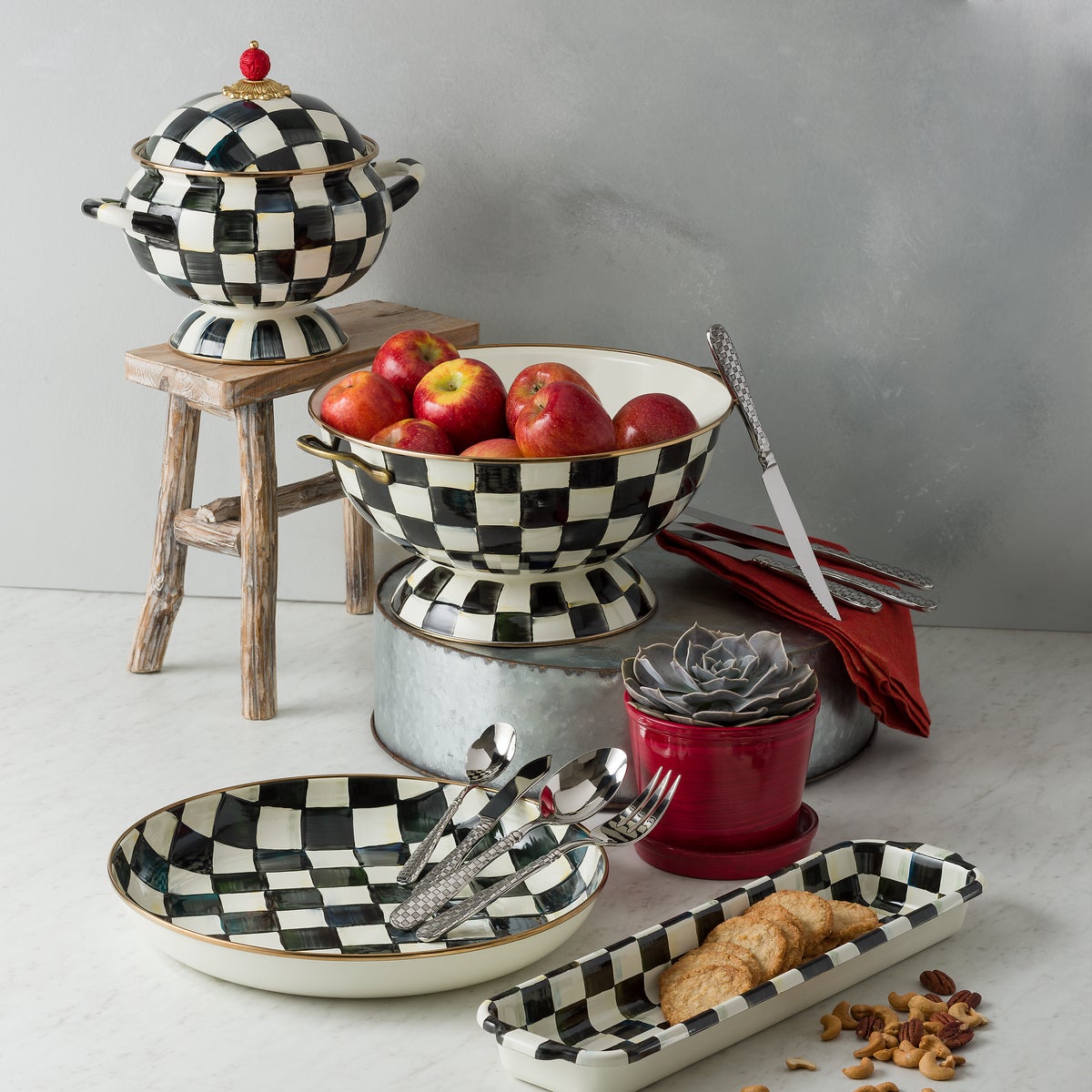 Courtly Check Abundant Bowl - Image 2